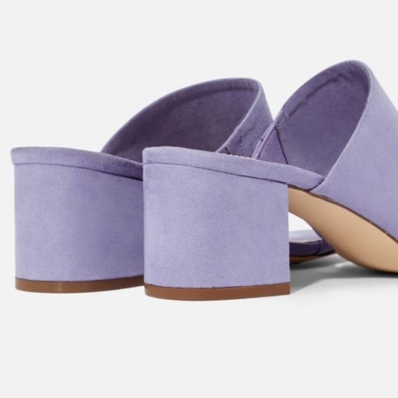 Lilac Block Heel Sandal - Picture 4 of 5